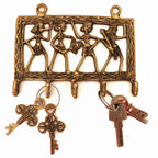 Brass Key Holder for Home - 6 Inch