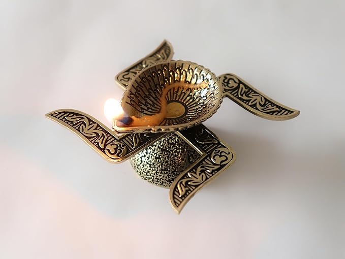 Premium Fine Crafted Swastik Diya