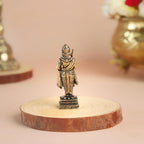 Miniature Murugan God Idol Brass | 2 Inch | Kartikeya Idol Small | Karthikeyan |