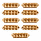 Copper Pyramid Strip | 4 Inch | Pack of 9 | Vastu Remedies | Home & Office | वास्तु उपाय |