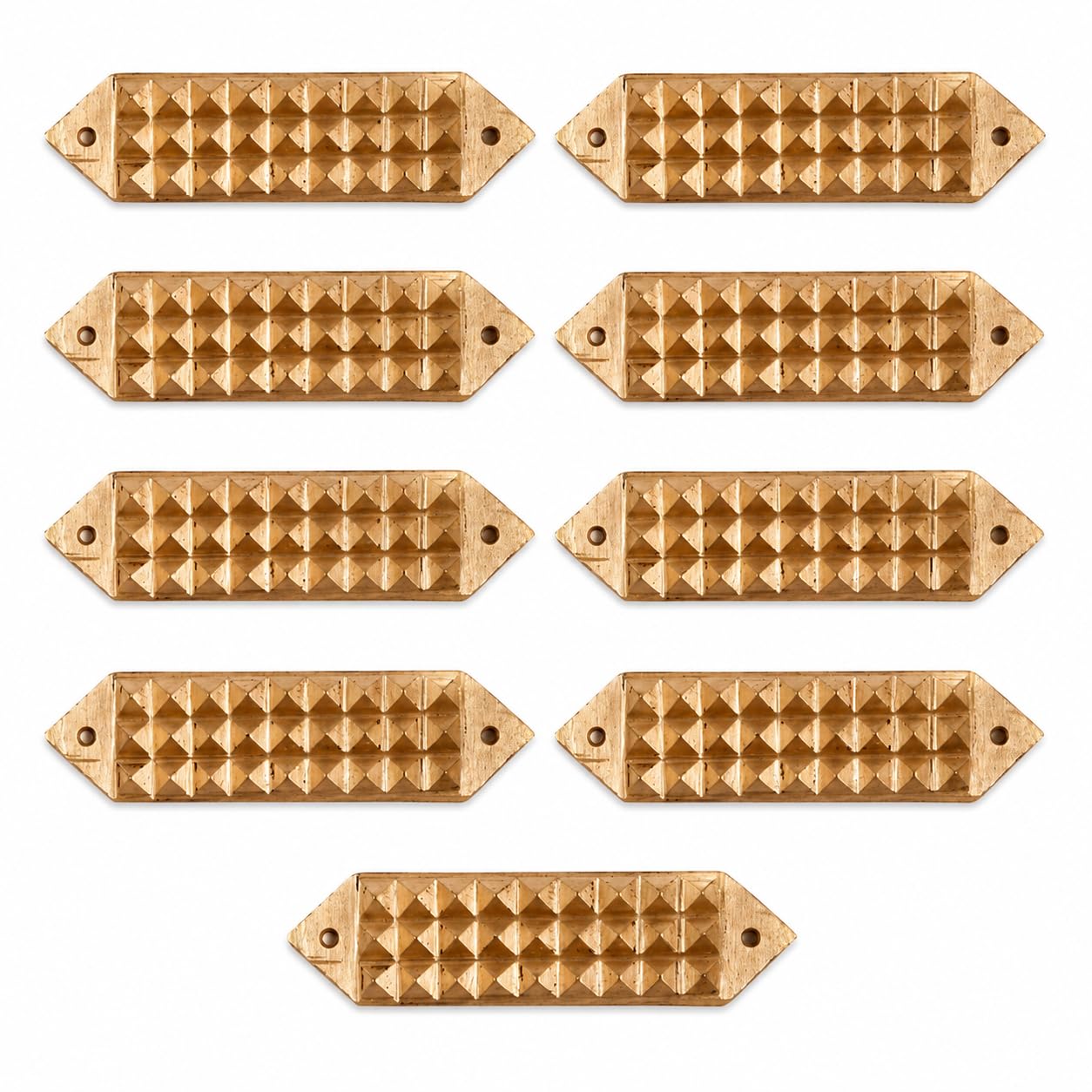 Copper Pyramid Strip | 4 Inch | Pack of 9 | Vastu Remedies | Home & Office | वास्तु उपाय |