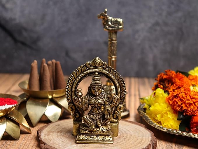 Laxmi Murti (Brass ) 3 INCH