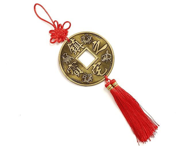 Big Metal Coin Wall Hanging