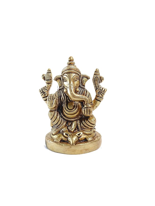 Lord Ganesh Ji Idol (Brass )