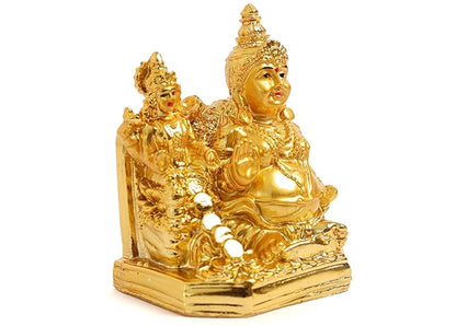 Lakshmi Kubera Statue Idol 4 INCH