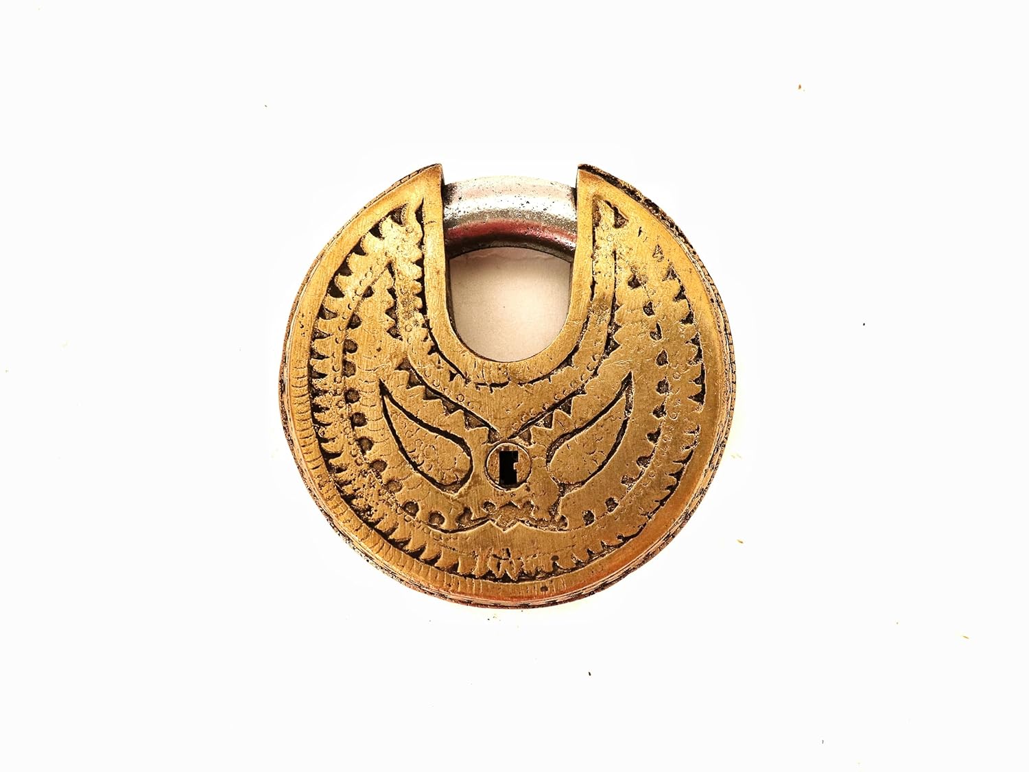 Brass Lock and Keys for Home - 3 INCH