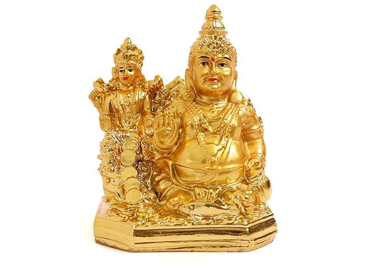 Lakshmi Kubera Statue Idol 4 INCH