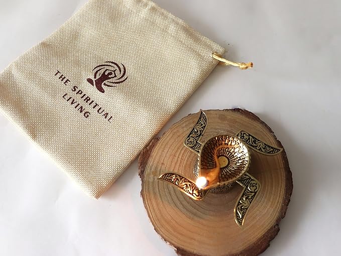 Premium Fine Crafted Swastik Diya