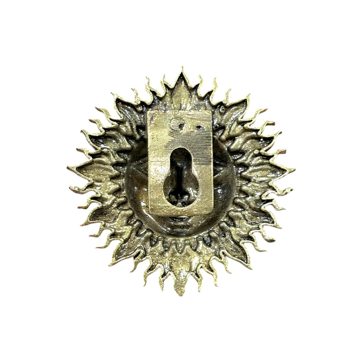 Brass Sun Wall Hanging | 3 Inch | God Idol | Surya Bhagwan Murti | Suraj Vastu | Housewarming | Main Door Entrance |