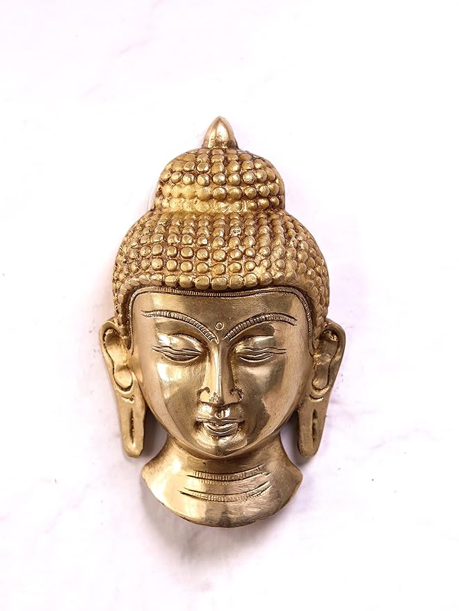 Buddha Face (Brass)