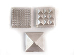 Zinc Pyramid Set of 3 | 1.5 Inch | North East Direction