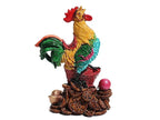 Wishfulfilling Multicolor Rooster Figurine