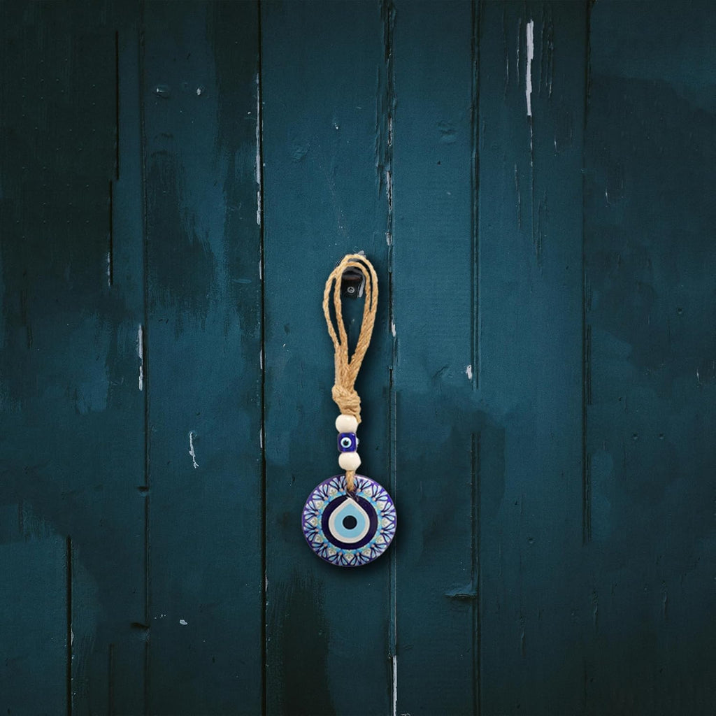 Evil Eye Hanging for Home Entrance - 8 INCH