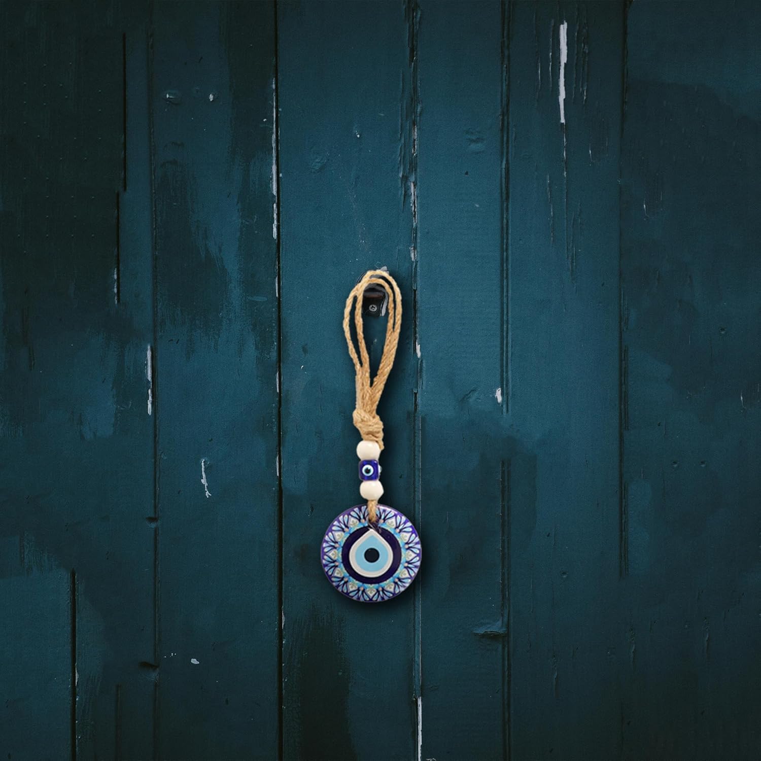 Evil Eye Hanging for Home Entrance - 8 INCH