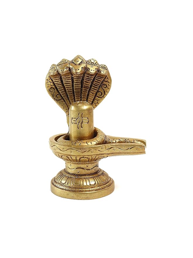 Brass Shivling for Pooja - 3 Inch