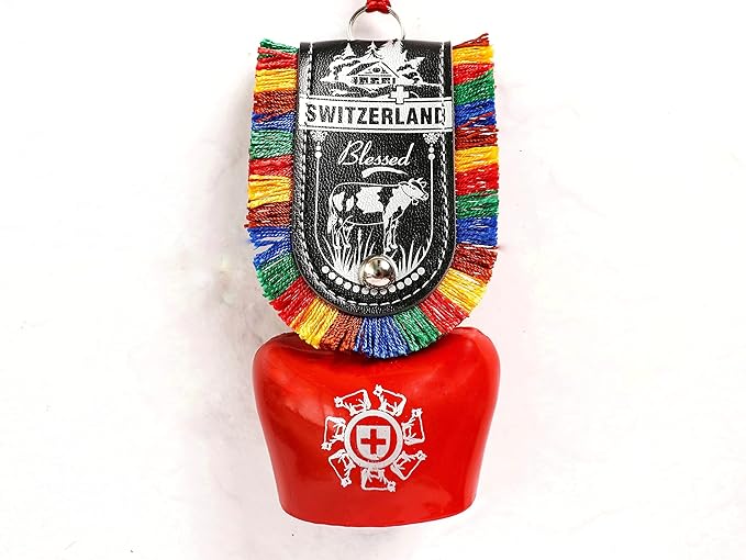 Swiss Cow Bell DDLJ Main Door Hanging - 6 Inch