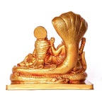 Resin Vishnu Laxmi Idol | 7 Inch | Murti | Sheshnag Vishnu Lakshmi |Home Temple |Statue | Narayan Idol | Diwali |