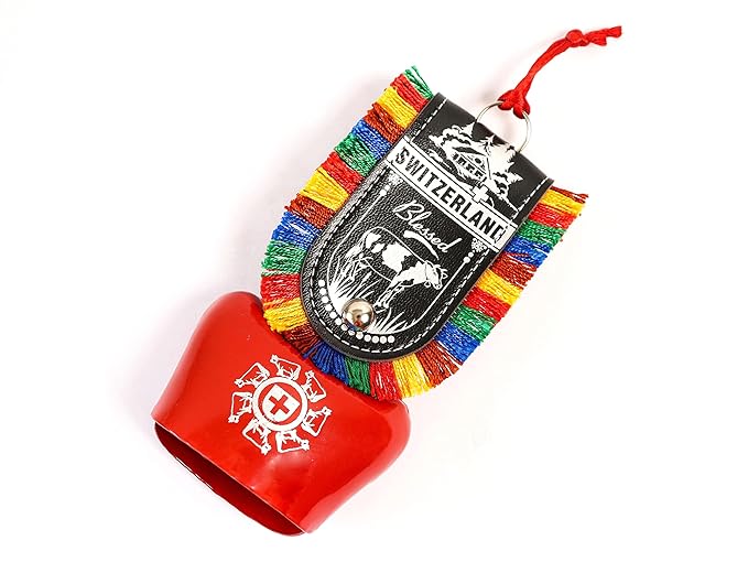 Swiss Cow Bell DDLJ Main Door Hanging - 6 Inch