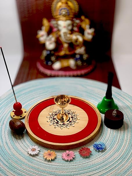 Brass Udupi Nanda Akhand Jyoth Diya