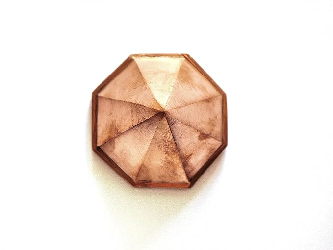 Octagonal (Asthakon) Vastu Pyramid 2.5 Inch (Copper )