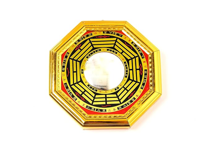 Feng Shui Shubharambh Pakua Convex Mirror