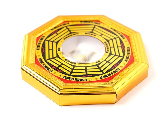 Feng Shui Shubharambh Pakua Convex Mirror