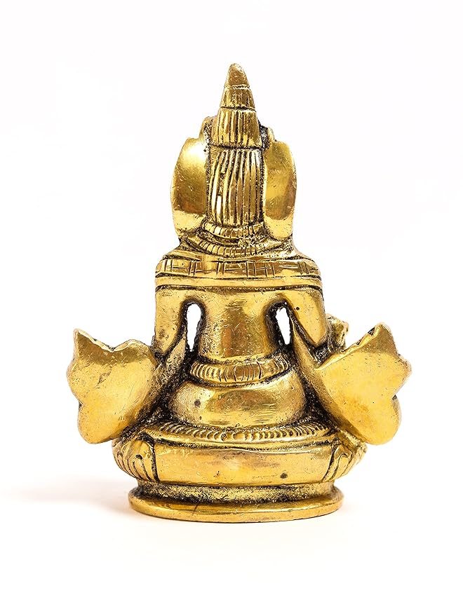 Brass Lord Kuber Idol - 3 Inche