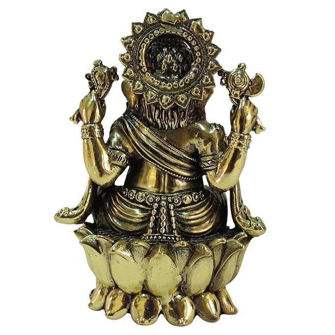 Handcrafted Brass Ganpati Murti