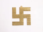 Brass Swastik Pyramid - 4 Inch