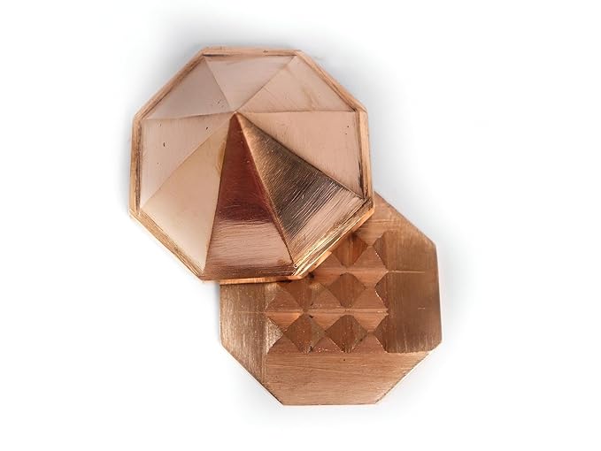 Octagonal (Asthakon) Vastu Pyramid 2.5 Inch (Copper )