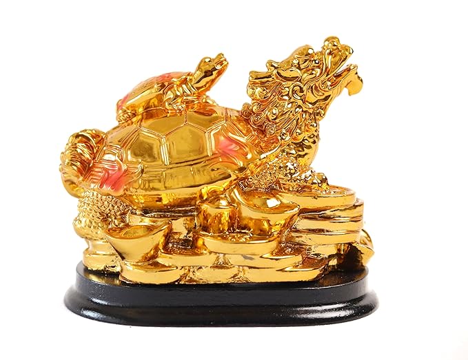 Dragon Headed Turtle with Baby Tortoise - 3 Inch