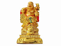 Laughing Buddha On Frog - 5 Inch