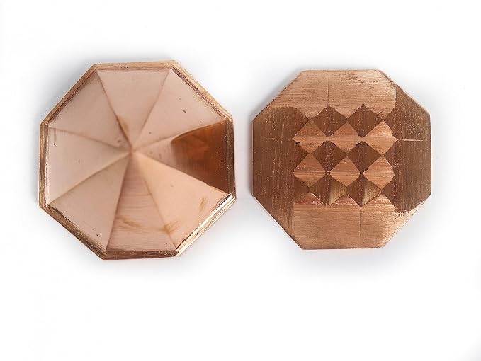 Octagonal (Asthakon) Vastu Pyramid 2.5 Inch (Copper )