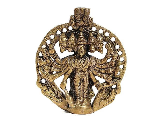 Panchmukhi Hanuman Idol  4 INCH (BRASS)