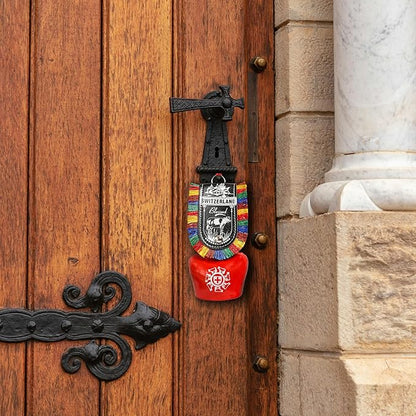 Swiss Cow Bell DDLJ Main Door Hanging - 6 Inch