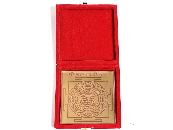 Shree Mahakali Yantra (COPPER) 4 inch