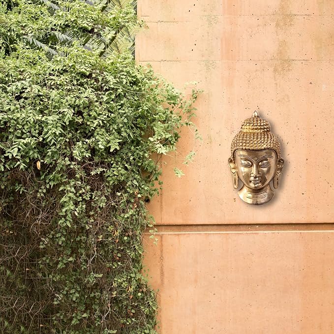 Buddha Face (Brass)