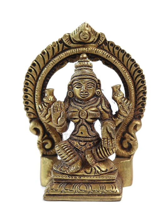 Laxmi Murti (Brass ) 3 INCH