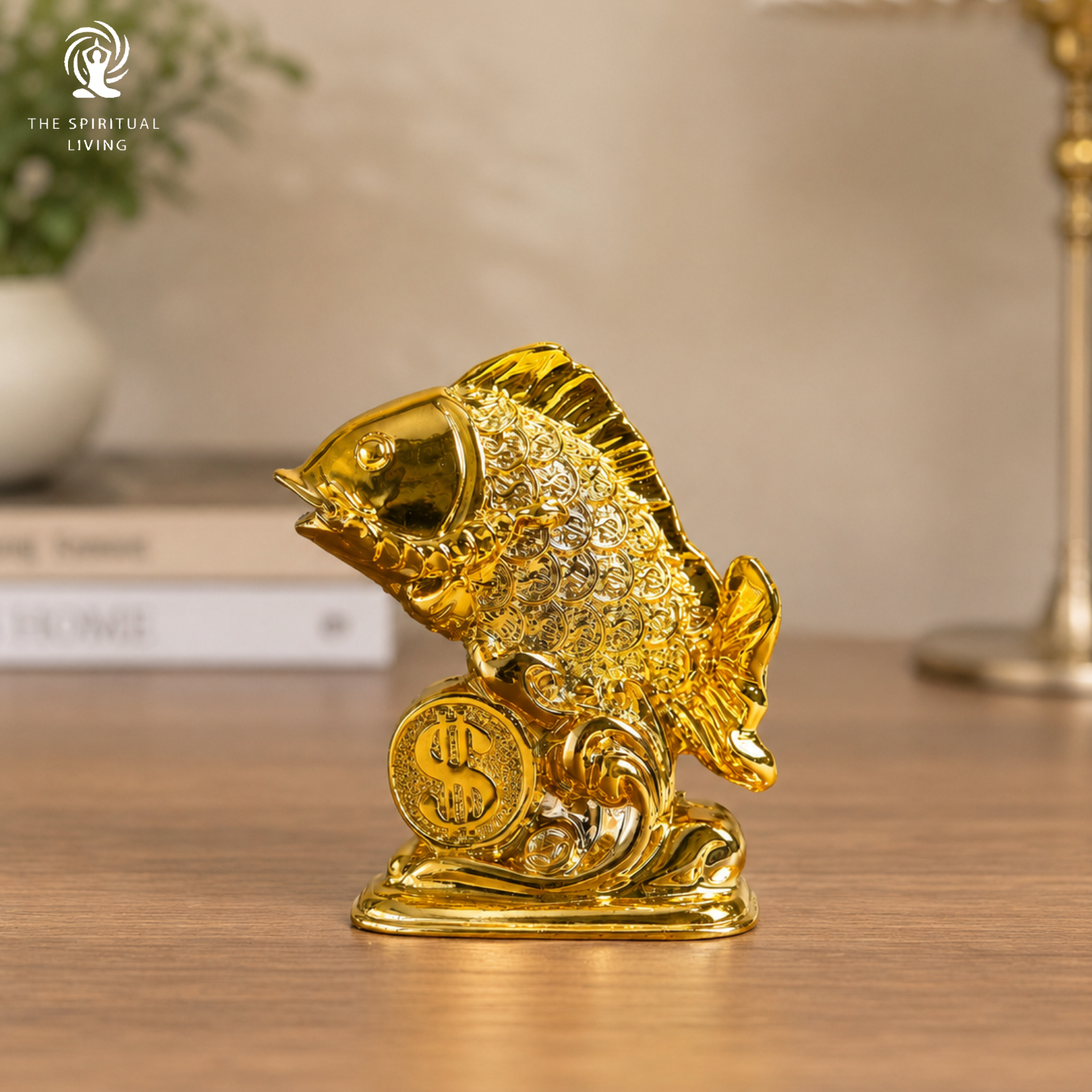 Arowana Fish with Wealth Pot | 2.5 Inch