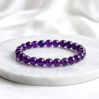 Natural Amethyst Bracelet