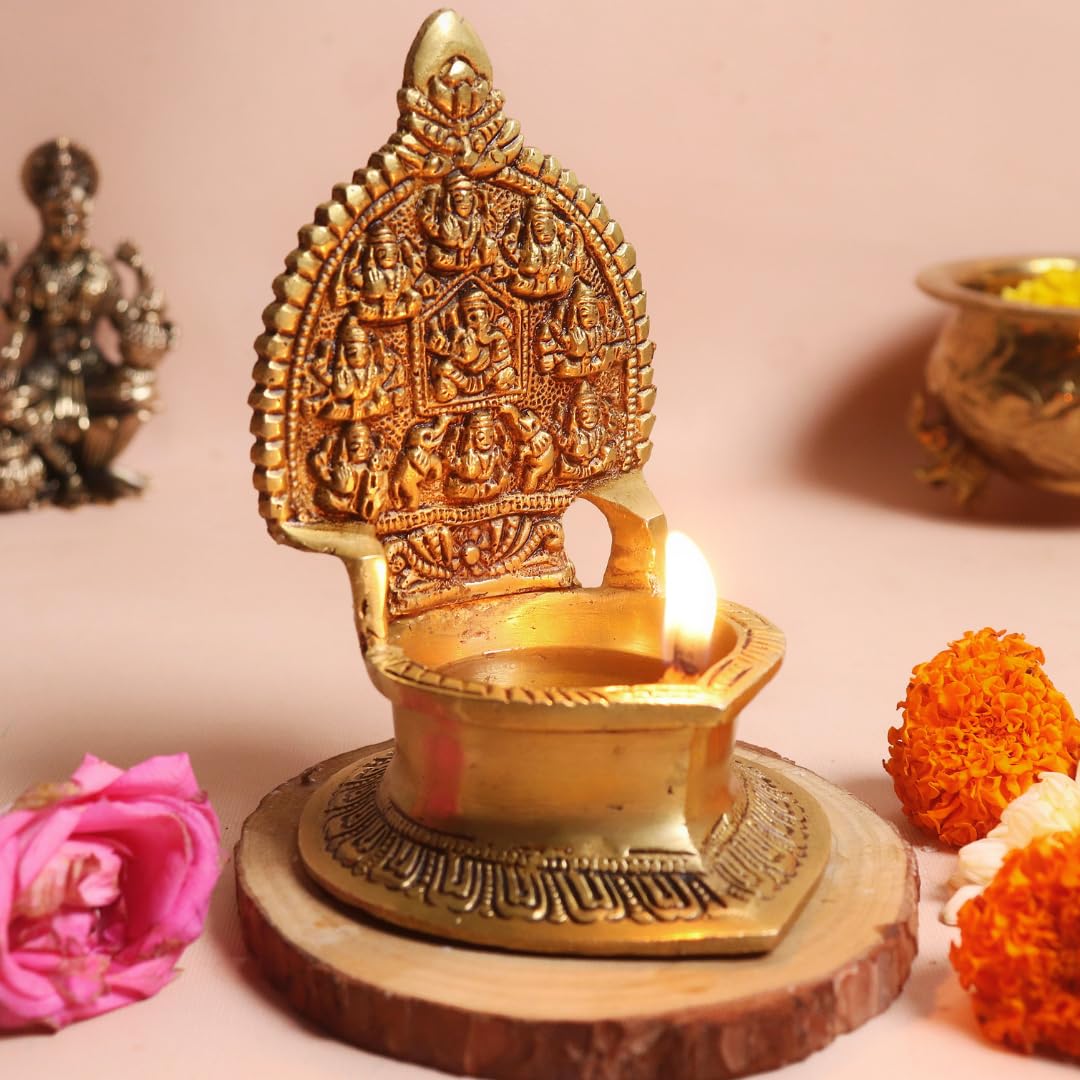 Ashtalakshmi Deepam Diya Vilakku (Brass )