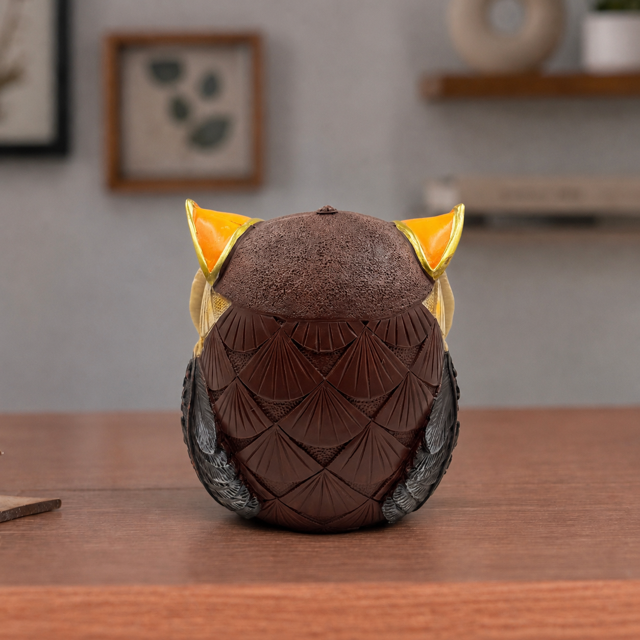 Premium Lucky Owl Statue for Good Luck | 4.5 Inch | Feng Shui | उल्लू |