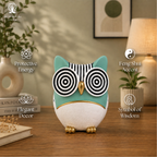Owl Statue for Good Luck - 4 Inch