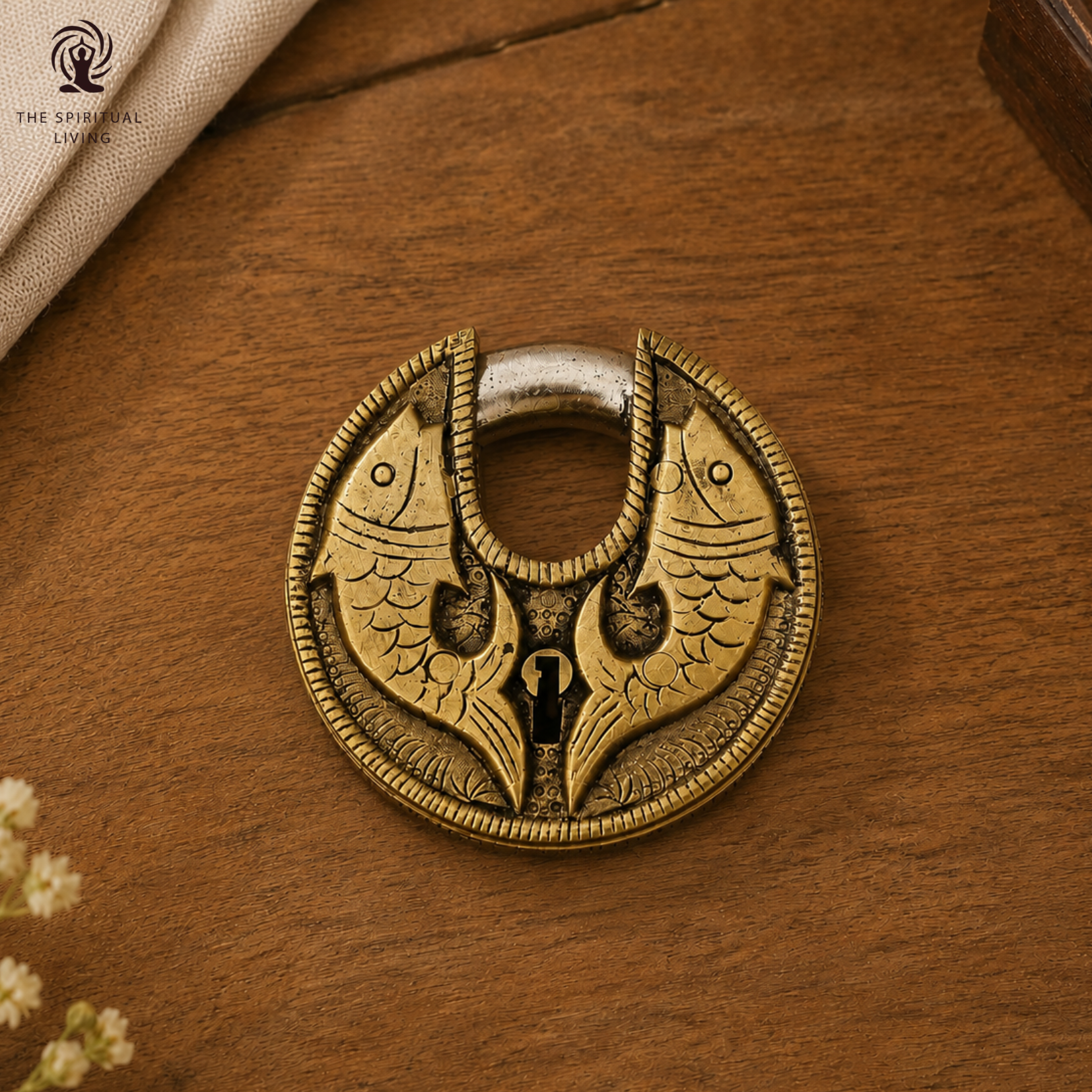 Brass Lock and Keys for Home - 3 INCH