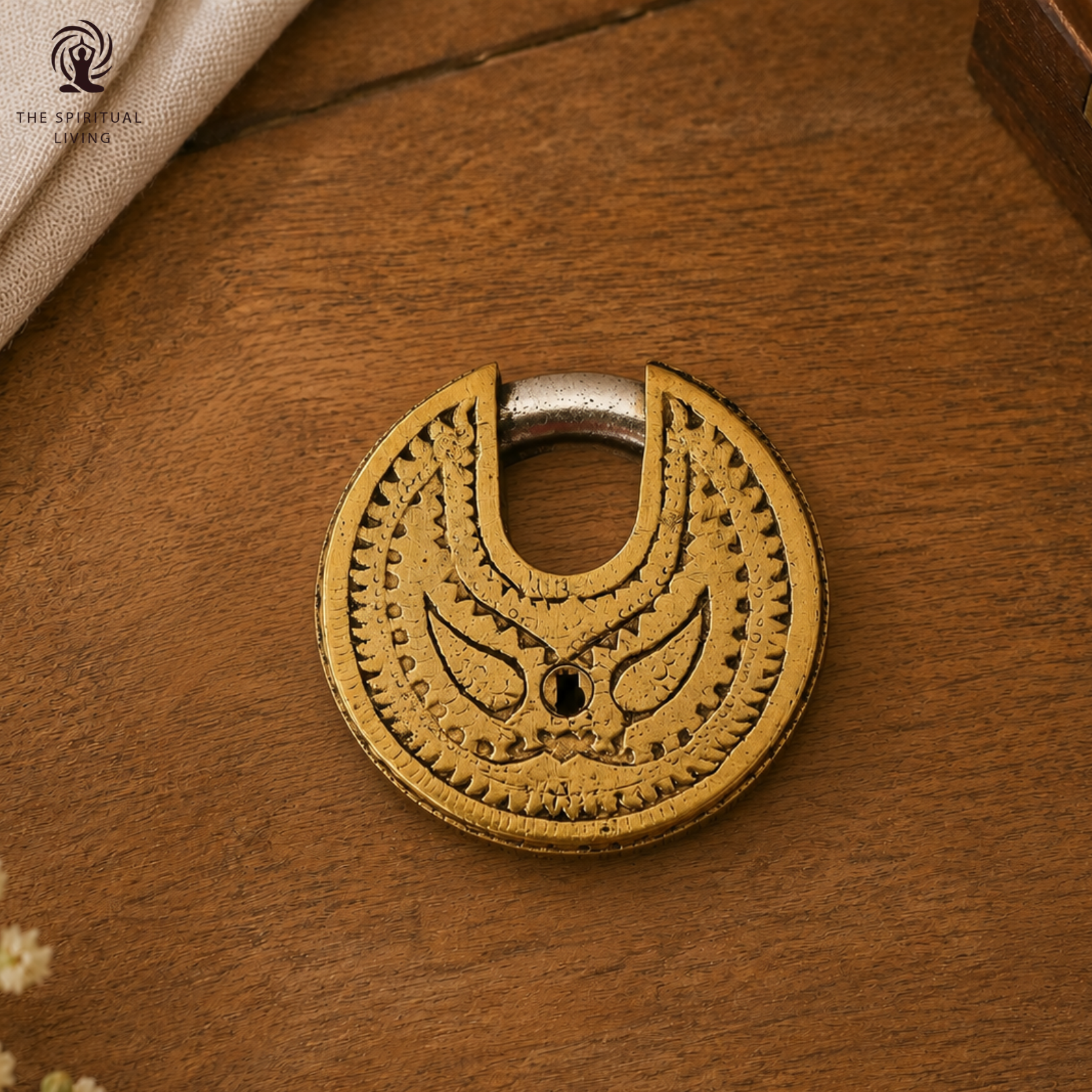 Brass Lock and Keys for Home - 3 INCH