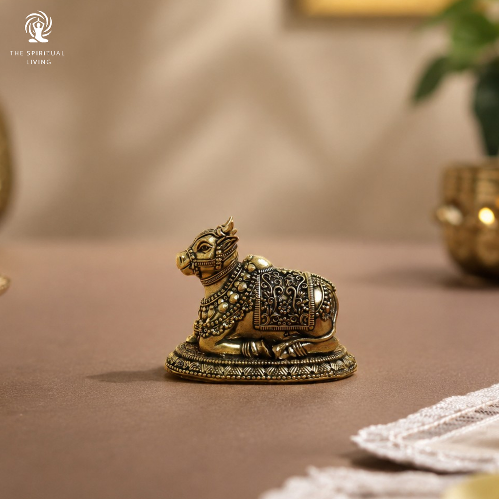 Pure Brass Nandi - 2.5 Inch