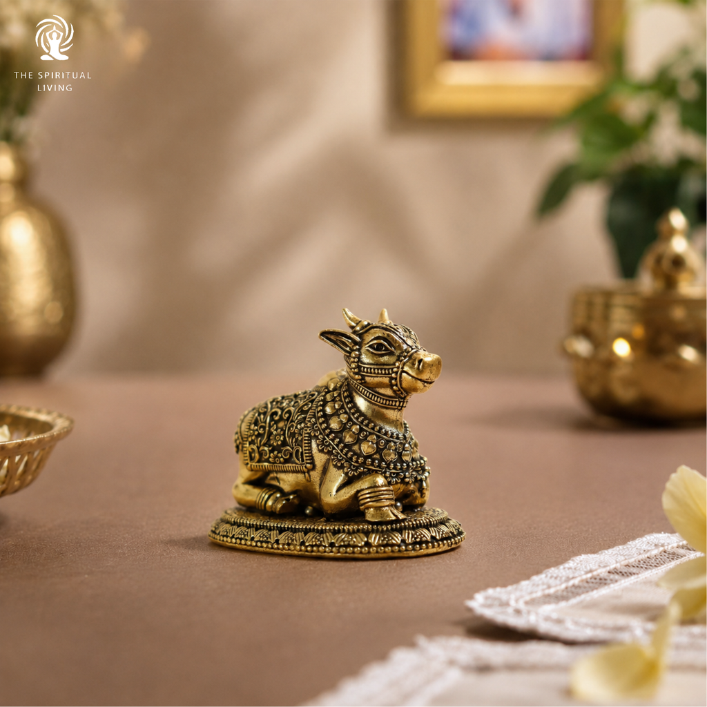 Pure Brass Nandi - 2.5 Inch