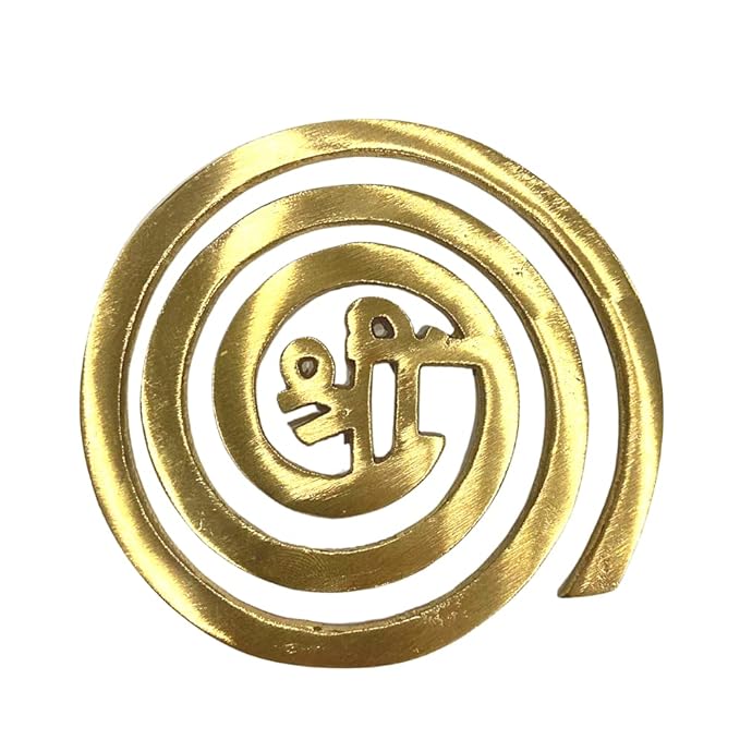 Brass Shree Round Helix