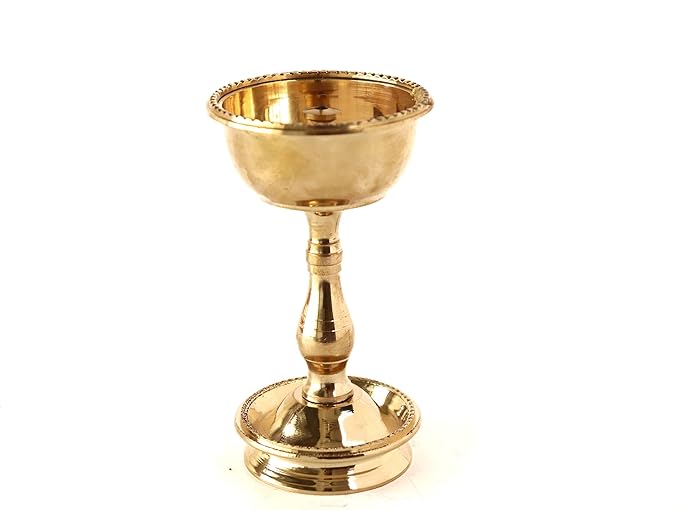 Brass Udupi Nanda Akhand Jyoth Diya