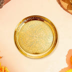 Pooja Aarti Thali (Brass) 8 inch